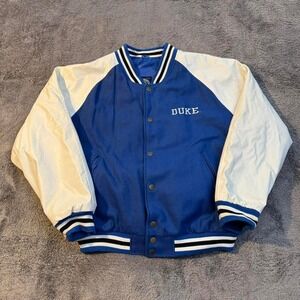 Steve & Barry's Blue and white Duke University varsity jacket